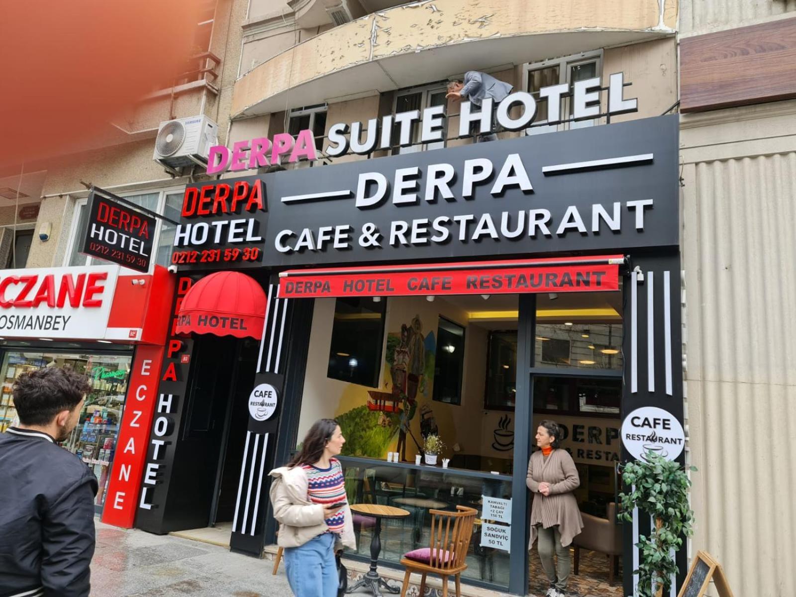 Derpa Suite Hotel Стамбул Экстерьер фото